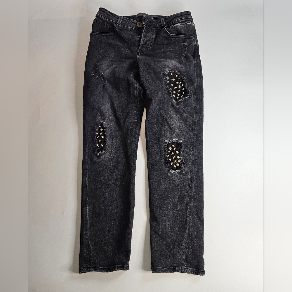 GUESS Jeans Los Angeles 1981 Women Waist 26"with Studs
